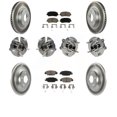thumbnail image 1 of Transit Auto Front Rear Hub Bearing Assembly Coated Disc Brake Rotor and Ceramic Pads Kit (10Pc) for Car 2015 Mazda CX-5 AWD with Electric Parking - Left Right Side (Driver Passenger) KBB-121005, 1 of 2