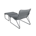 thumbnail image 5 of CosmoLiving by Cosmopolitan, Lita 2 Piece Patio Lounge and Ottoman Set, Charcoal, 5 of 10