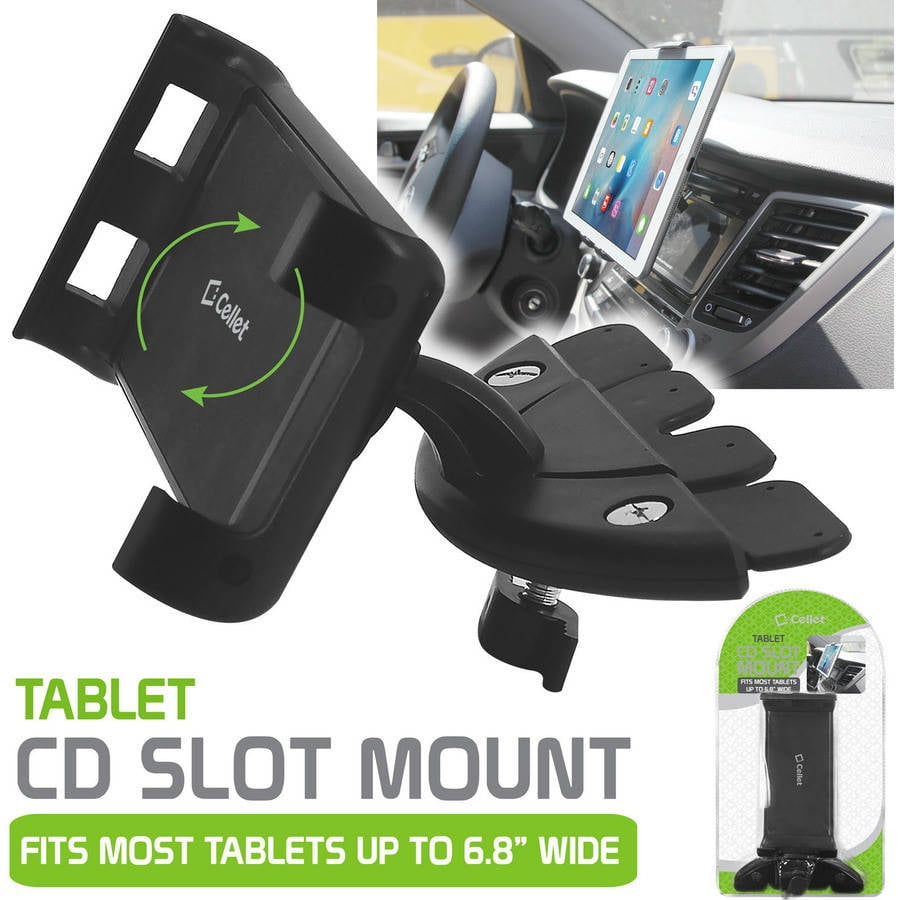 Cellet Universal Tablet CD Slot Mount for iPad Pro 9.7, iPad mini