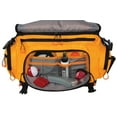 Spiderwire Soft Sided Fishing Tackle Bag with 4 Large Utility Lure Box