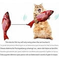 thumbnail image 4 of Baohd Electric Moving Fish Cat Toy Realistic Plush Simulation Wagging Fish Cat Kicker Toys Funny Interactive Pets, 4 of 6