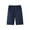 Navy, variant on XIMIN Boys' Middle School Pupils Pupils' Shorts Middle Fives School Pants Babygirl Clothes Adjustable Waist Stretch Flat Front Shorts for School Uniform (4-5 Years, Navy)