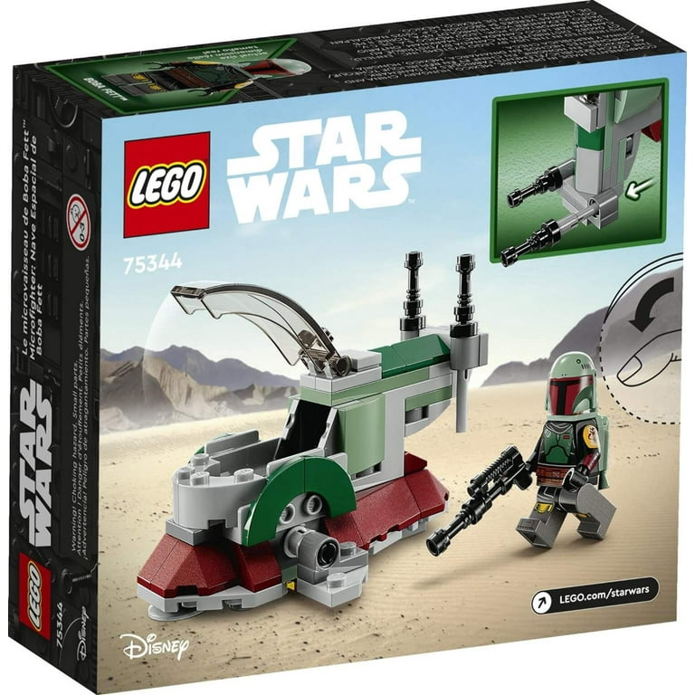 LEGO Star Wars Boba Fett'S Starship Microfighter 75344, Building