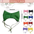 thumbnail image 3 of Adjustable Waterproof Pet Shower Cap for Cats Dogs, Reusable Bath Ear Cover with Straps, Grooming Accessory for Kitten Puppy Small Pets, Green, 3 of 5