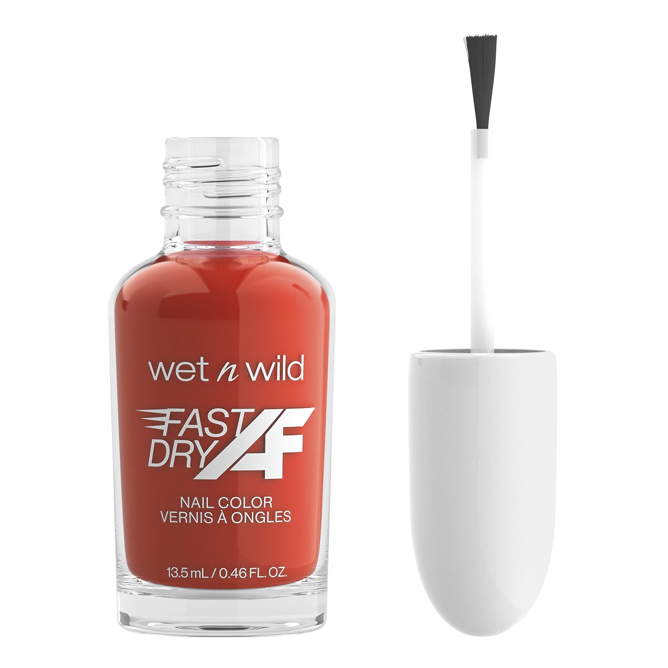 (2 pack) wet n wild Fast Dry AF Nail Color, Toasted