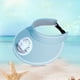 thumbnail image 2 of Sombrero solar con ventilador giratorio de 360° con carga USB y protección UV - 3 velocidades, diadema ajustable para adultos, negro/rosa/verde/blanco/morado/amarillo, 2 of 6