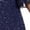 Navy blue, variant on Plus Size Sequin Maxi Dress Elegant Bridesmaid Gown 0XL-4XL Evening Party Dress