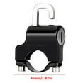 thumbnail image 3 of Xihbxyly Candado para Casco, Ajuste Universal para Cascos Semiintegrales, Seguridad de Aleación de Aluminio, Soporte Antirrobo para Manillar, Accesorio para Motocicleta, Bicicleta y Scooter, Ligero,, 3 of 7