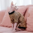 thumbnail image 5 of UOSIA Sphynx Hairless Cats Shirt Puppy Clothes Soft Cotton T-Shirts Cat Vest Pet Clothes, 5 of 6