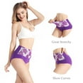 thumbnail image 3 of 5-Pack Women's High Waist Tummy Control Panties Cotton Underwear No Muffin Top, 3 of 7