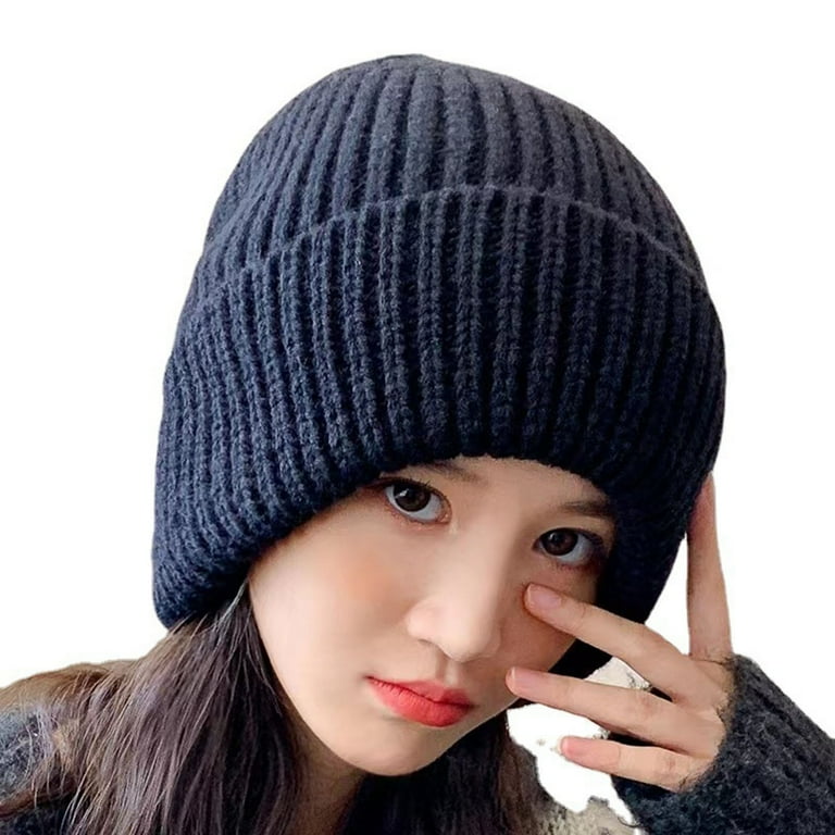 Otqutp Women's Fishing Headwear Beanie Winter Hat for Women Slouch