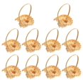 thumbnail image 1 of Multi-Function Flower Basket Bamboo Rural Style Basket for Decor 10Pcs Set, 1 of 1