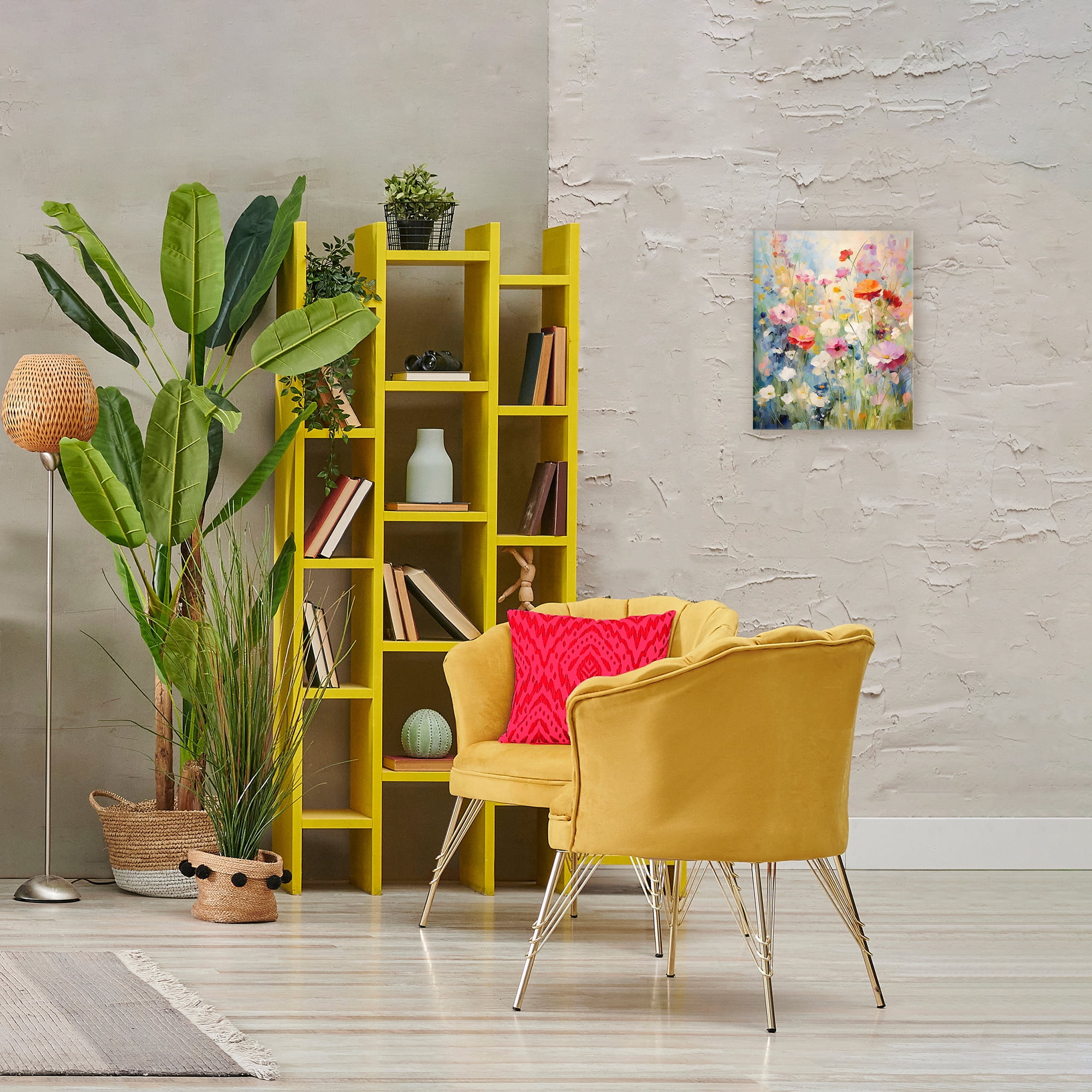 Stupell Industries Wildflower Breeze Impression Canvas Wall Art, design by Creative Studio