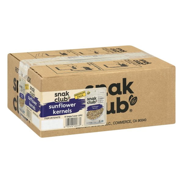 (Price/CASE)Century Snacks Premium Pack Sunflower Kernels 7.5 Ounce - 6 Per Case