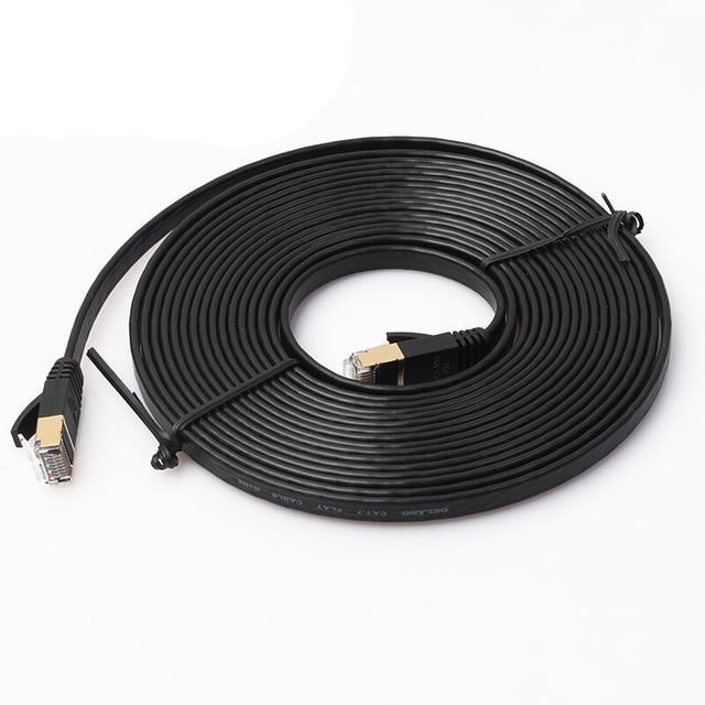RisingPro Câble Ethernet Cat7 RJ45 Câble Lan UTP RJ 45 Câble de Réseau Cordon de Mise en Place