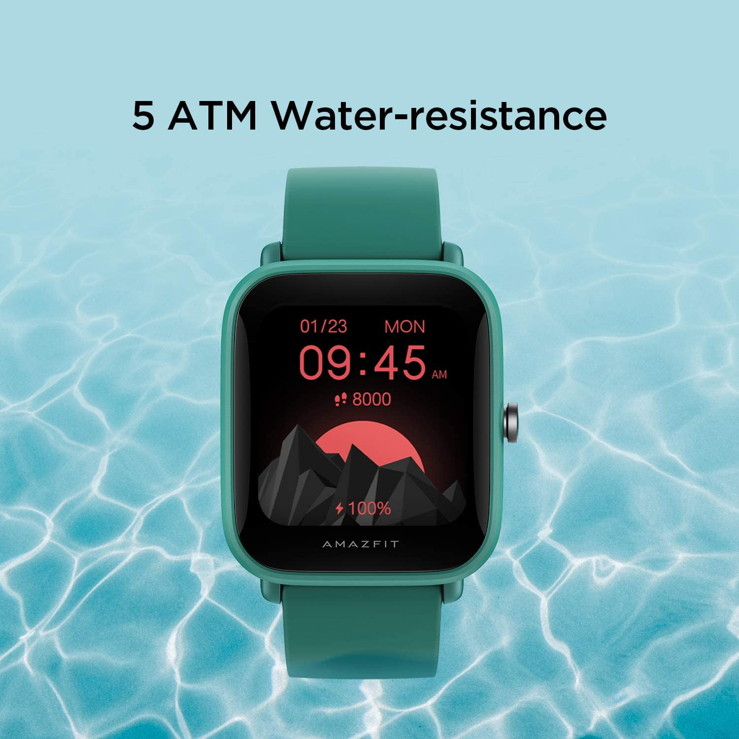 Amazfit Bip U, 1.43-inch TFT always-on display with 320x302, 5 ATM water  resistance, 9 day battery life : r/pebble