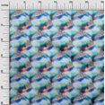 thumbnail image 3 of oneOone Cotton Cambric Medium Blue Fabric Tie Dye Sewing Craft Projects Fabric Prints By Yard 56 Inch Wide, 3 of 5