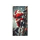 thumbnail image 1 of Decoraciones de Navidad Interior 35 X 71 Pulgadas Marco de Puerta de Navidad - Patrón de Santa Claus - Decoración de Puerta de Navidad - Decoración de Fiesta Del Festival, 1 of 6