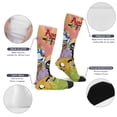 thumbnail image 6 of Adventure Time Jake The Dog Compression Socks For Women And Men Support Knee High Socks For Running Hiking Athletic Nursing, 6 of 7