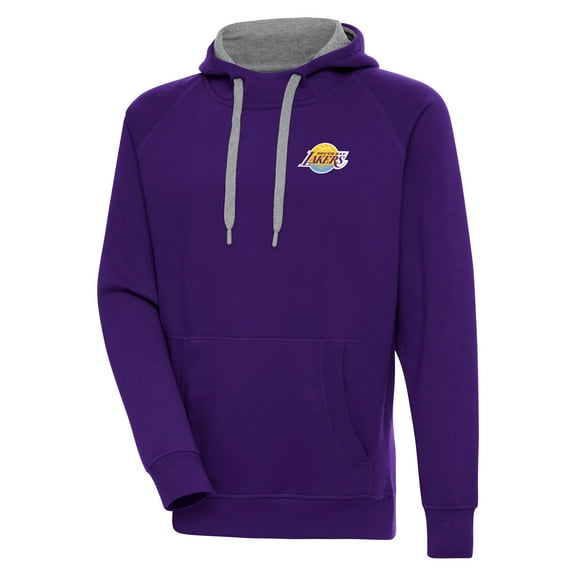 Men's Antigua  Purple South Bay Lakers Victory Pullover Hoodie