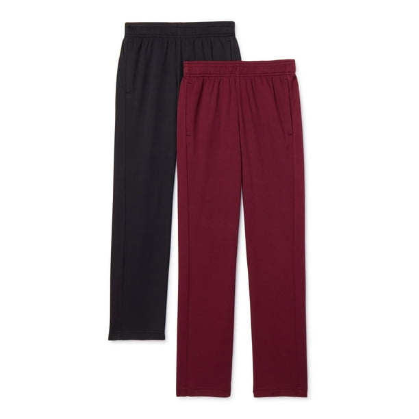 Athletic Works Athletic Works Boys Mesh DriWorks 2Pack Pants, Sizes