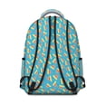 thumbnail image 3 of Pizza Themed School Backpack - Trendy & Practical Bag for College & Commute, Roomy Interior, Padded Shoulder Straps, Fun Design, Must-Have for Students, 3 of 6