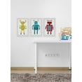 thumbnail image 3 of Marmont Hill Electric Robots Triptych, Art Prints, 36.00" x 1.50", 3 of 6
