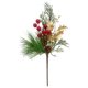 thumbnail image 5 of Árbol de Navidad con agujas verdes, arreglo floral navideño, elegante decoración para el hogar, centro de mesa festivo, soporte para plantas artificiales, marco de metal, para sala de estar., 5 of 8