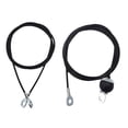 thumbnail image 1 of Polea de Cable de fitness DIY Sunnimix 2 Piezas 2 M Acero Accesorios De Equipo, 1 of 8