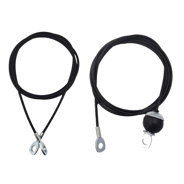 Polea de Cable de fitness DIY Sunnimix 2 Piezas 2 M Acero Accesorios De Equipo