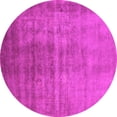 thumbnail image 1 of Ahgly Company Indoor Round Oriental Pink Industrial Area Rugs, 3' Round, 1 of 4