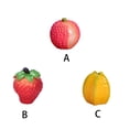 thumbnail image 2 of jesticaly Fruit Fraise Étoile Mini Décoration Réaliste Simulation Mignonne Miniatures Réalistes Décorations Maison de Poupée Artisanat Fraise, 2 of 6