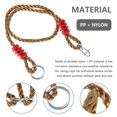 thumbnail image 4 of 2 Pcs Corde de Balançoire d'Arbre Ajustable 97 cm Corde Suspendue pour Hamac Sangle de Balançoire en Nylon Robuste Plus Sûre Capacité de Charge Corde 300 kg pour Balançoires de Jardin Extérieures Accessoires pour Ensemble de Hamac et Terrain de Jeu, 4 of 8
