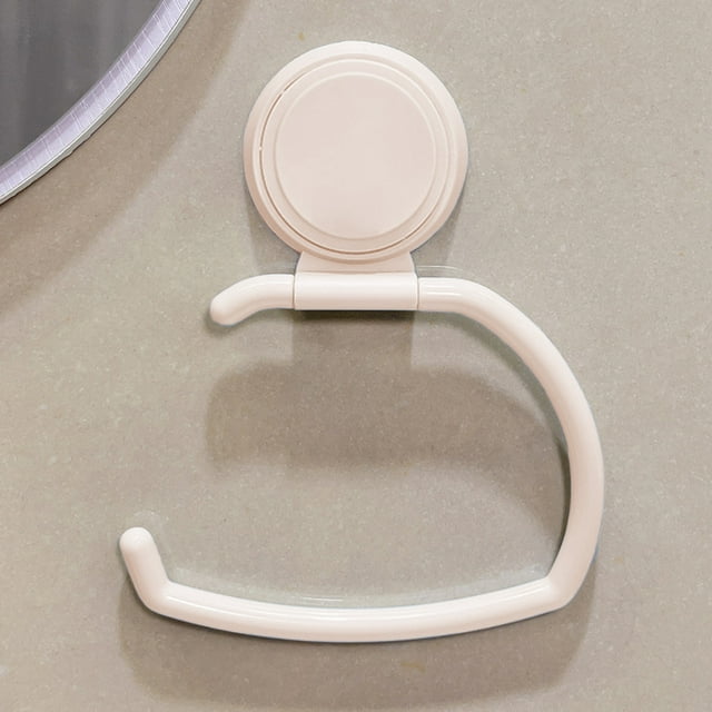 Amzcrzy Towels Rack Factory Direct Suction Cup Sticker Strong Multifunctional Towel Rack Paper Towel Bathroom Paper Roll Bathroom Organizers and Storage Bathroom Decor Dorm Room Essentials