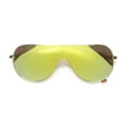 thumbnail image 2 of DIME 0688 POLARIZED SUNGLASSES SHIELD/PILOT 100% UV RAYS PROTECTION OVERSIZED, 2 of 8
