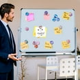 thumbnail image 6 of MORCART Hexagon Fridge Magnets Colorful Refrigerator Magnets Cute Locker Magnets Decorative Whiteboard Magnets Glass Magnets (Colorful Terrazzo), 6 of 6