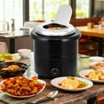thumbnail image 2 of Electric Soup Warmer, 13.7QT Commercial Soup Kettle with Hinged Lid and Detachable Insert Pot, 86-195 ℉ Adjustable Temperature 304 Stainless Steel Soup Warmer for Restaurants and Home, 2 of 6