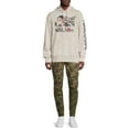 thumbnail image 2 of Poetic Justice Mineral Washed Men's & Big Men's Fleece Graphic Hoodie, 2 of 5