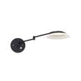 thumbnail image 2 of Arnsberg 272310107 Meran Turbo Wall Sconce, Satin Nickel, 2 of 7