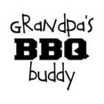 thumbnail image 2 of CafePress - Grandpas BBQ Buddy Infant Bodysuit - Baby Light Bodysuit, Size Newborn - 24 Months, 2 of 4