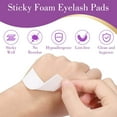 thumbnail image 2 of Aliver 125 PCS Foam Eye Pads for Eyelash Extension, Waterproof Latex-Free Eye Pads for Eye Cosmestics and Eye Make-Up, 2 of 10