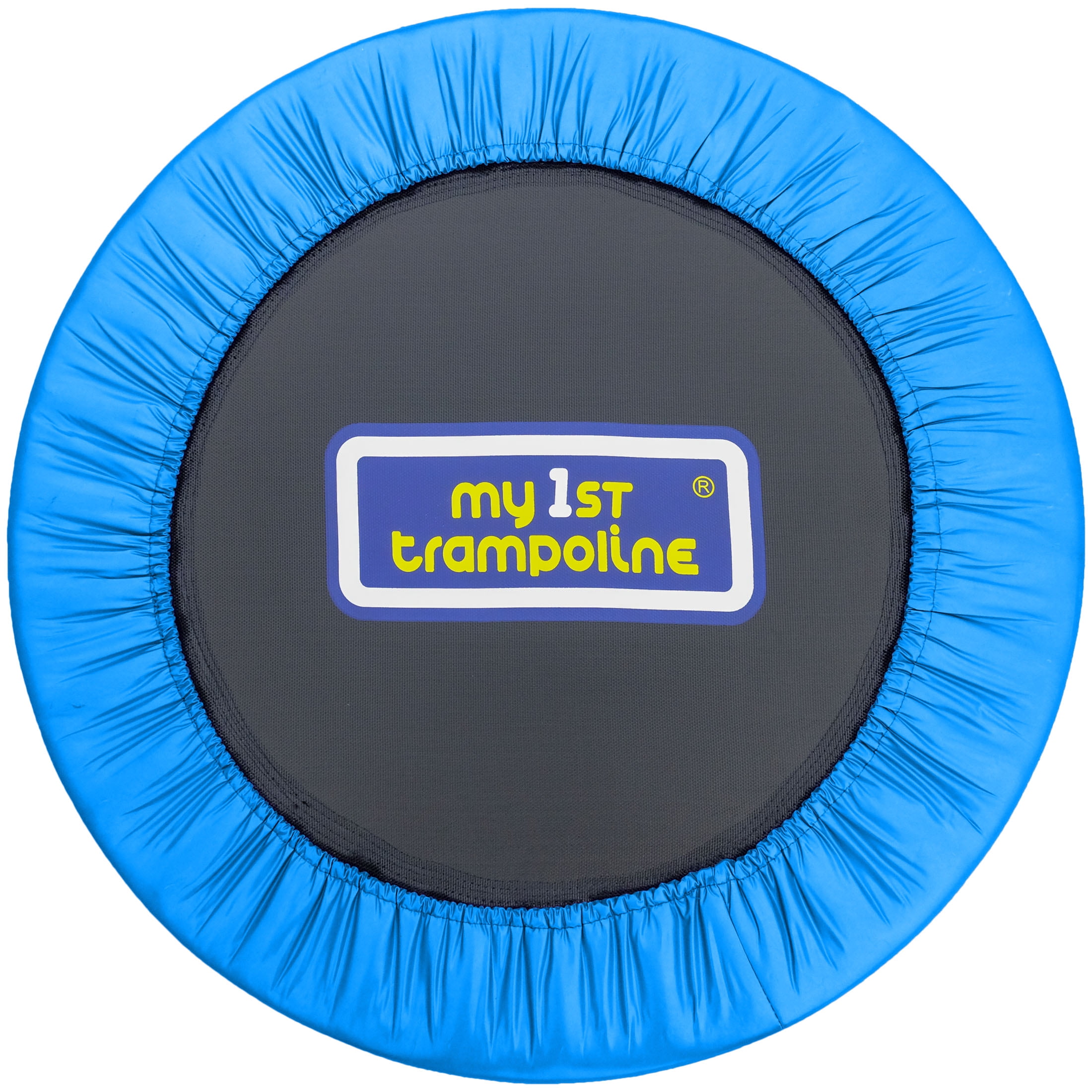 Sportspower My 1st Trampoline 36" Indoor/Outdoor Mini Rebounder Trampoline with No-Gap Padded Cover, for Toddlers & Kids Aged 3 to 10, Max Weight Capacity 220 LBS - BLUE