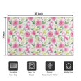 thumbnail image 5 of Pink Breast Cancer and Pioneer Flower Door Rugs,Washable Non Slip Door Mats Indoor,Decorative Door Mats,Entry Mat Indoor for Entrance,Bedroom,Kitchen,Bathroom,17"x30", 5 of 6