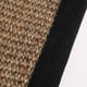 thumbnail image 4 of Alfombras de sisal de la colección de fibras naturales con superficie antideslizante. C Black Edge 75x120cm, 4 of 9