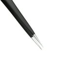 thumbnail image 4 of ESD Anti-static Stainless Steel Tweezers Straight Pointed 5.5 inch Length 5Pcs, 4 of 5