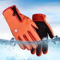 thumbnail image 6 of Winter Gloves Slip Thermal Gloves Touch Screen Windproof Insulated Warm for Orange, 6 of 7