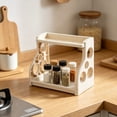 thumbnail image 3 of UPOUART 1Ud Repisa De Cocina Beige De Material Resistente Para Guardar Utensilios Con Múltiples Compartimentos, 3 of 8