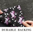 thumbnail image 6 of Black Pink Unicorn Pattern Door Rugs,Washable Non Slip Door Mats Indoor,Decorative Door Mats,Entry Mat Indoor for Entrance,Bedroom,Kitchen,Bathroom,20"x32", 6 of 6