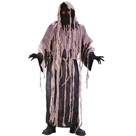Morris Costumes Mens Gauze Zombie W/Flashng Complete Outfit One Size, Style FW5426