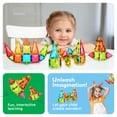 thumbnail image 5 of PicassoTiles Mini Magnetic Tiles for Kids – 24PCS STEM Construction Building Blocks Travel Toy Set, 5 of 10